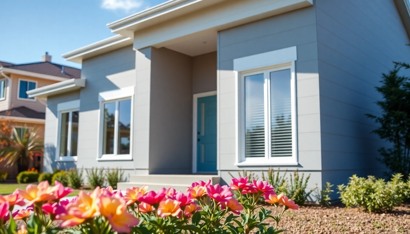 Before and after exterior renovations highlighting a stunning home transformation.