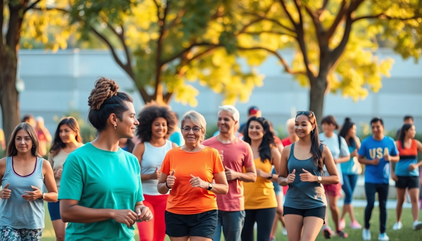 Engage with healthlifeherald's inspiring community in a vibrant outdoor health activity.