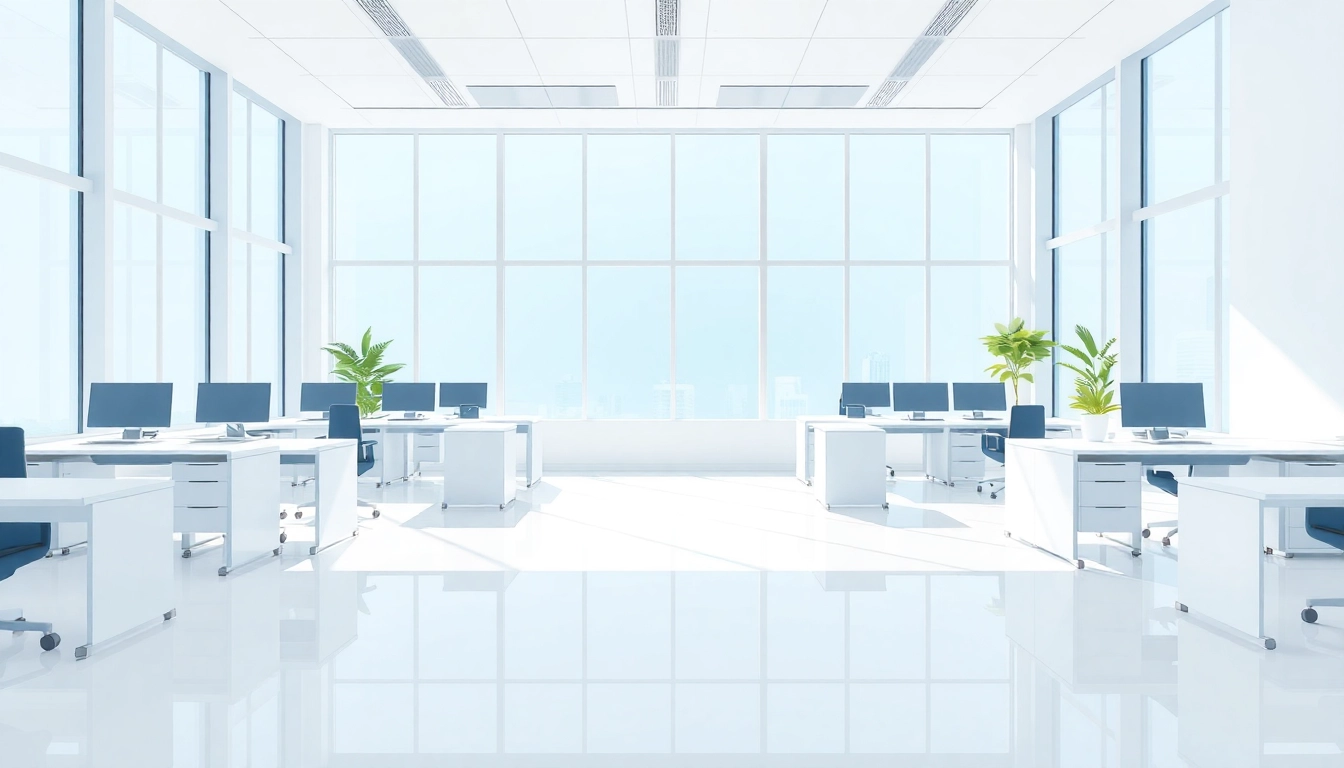 Experience Jacksonville commercial cleaning with a beautifully organized and spotless office space.