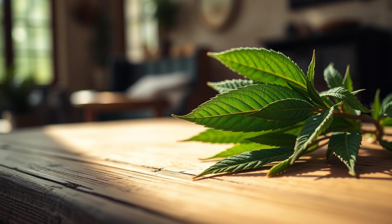 Harvesting CBD tobacco leaves that emphasize their natural texture and rich color.