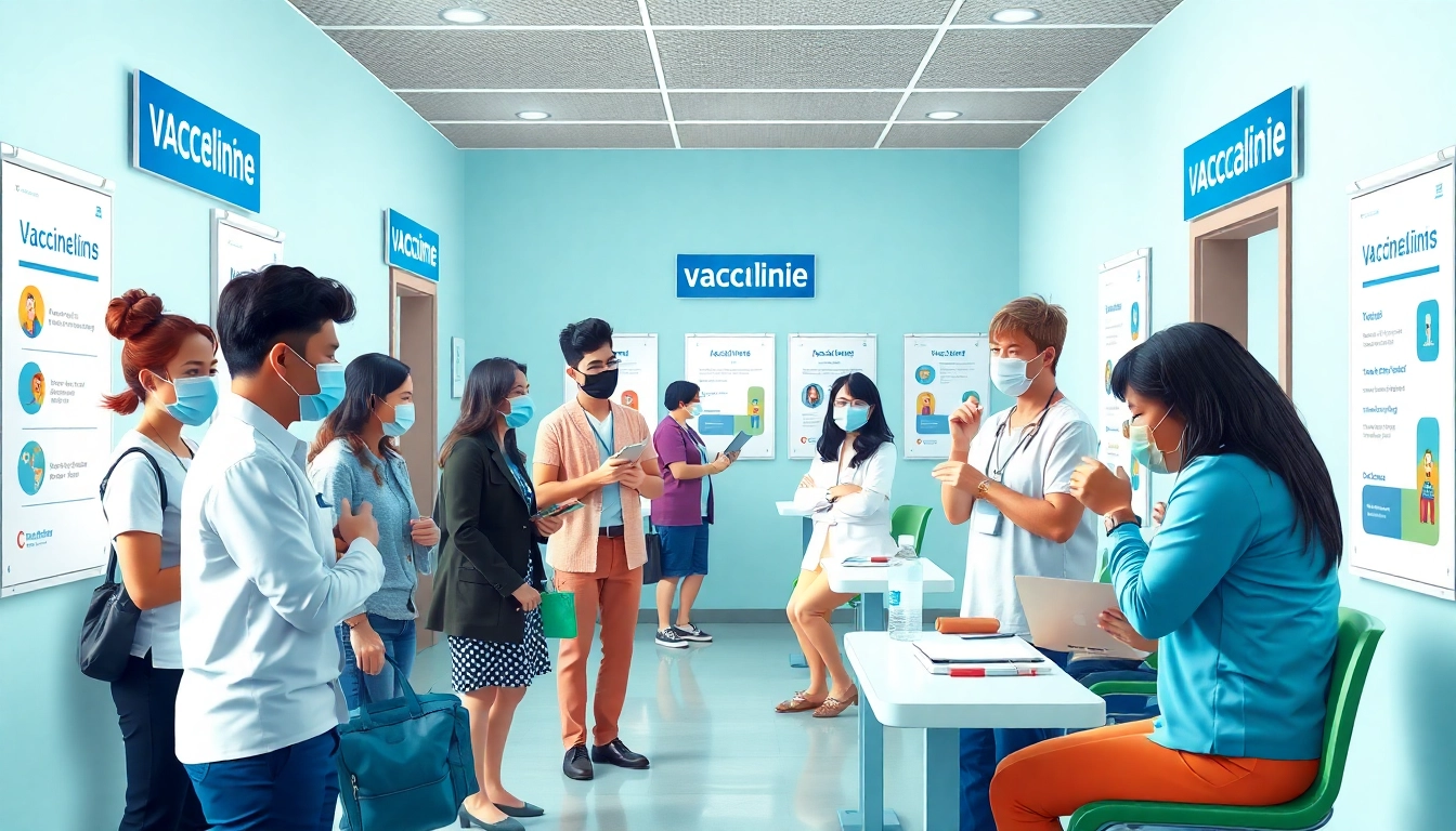 Vaccine Clinics offering friendly vaccination services in a welcoming environment for the community.