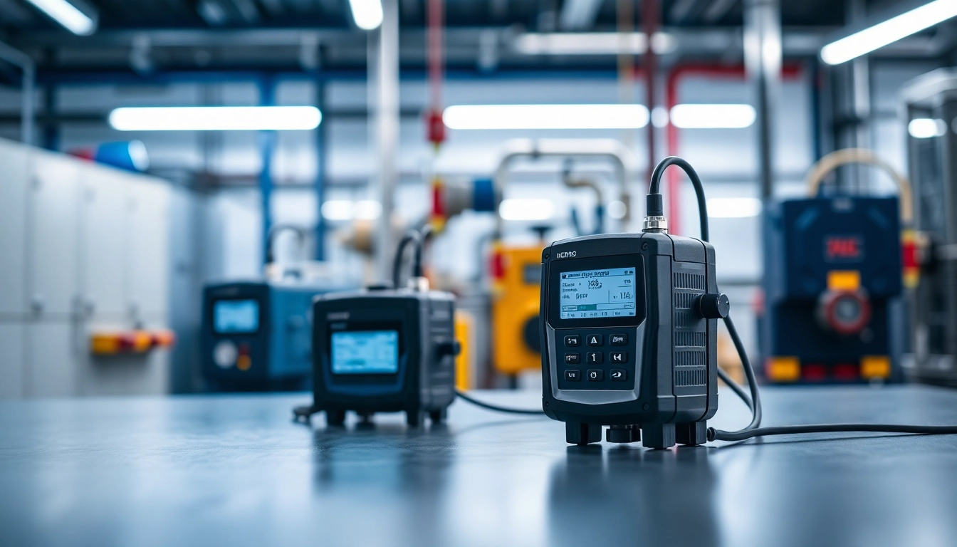 Hydrogen detection system showcased with advanced gas detectors for safe monitoring.