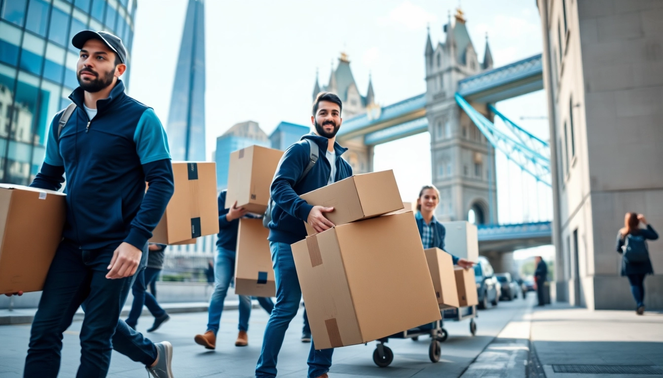 Experience top-quality london moving services with professional movers handling items in London.