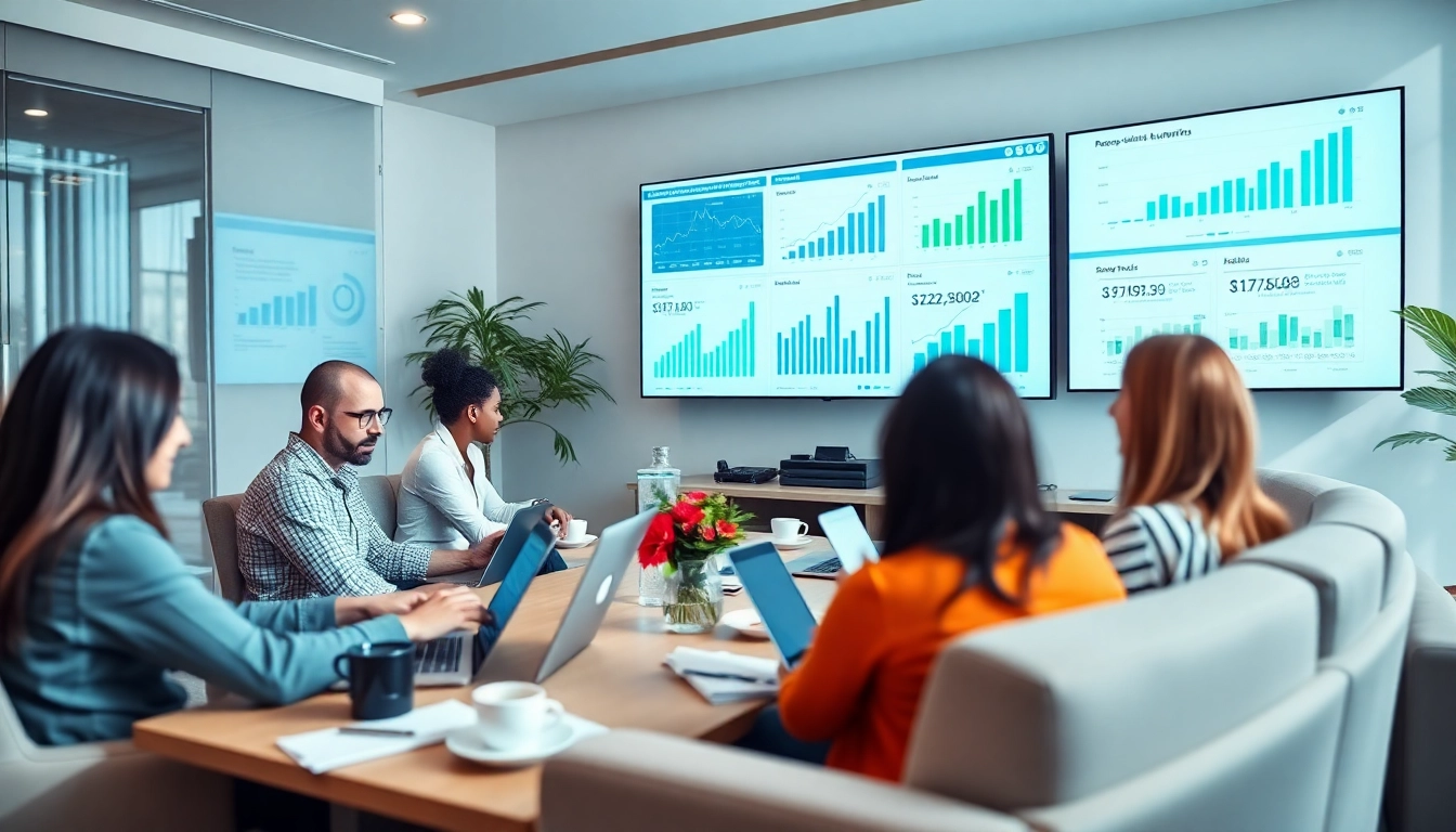 Implementing growth marketing automation strategies in a collaborative professional workspace.