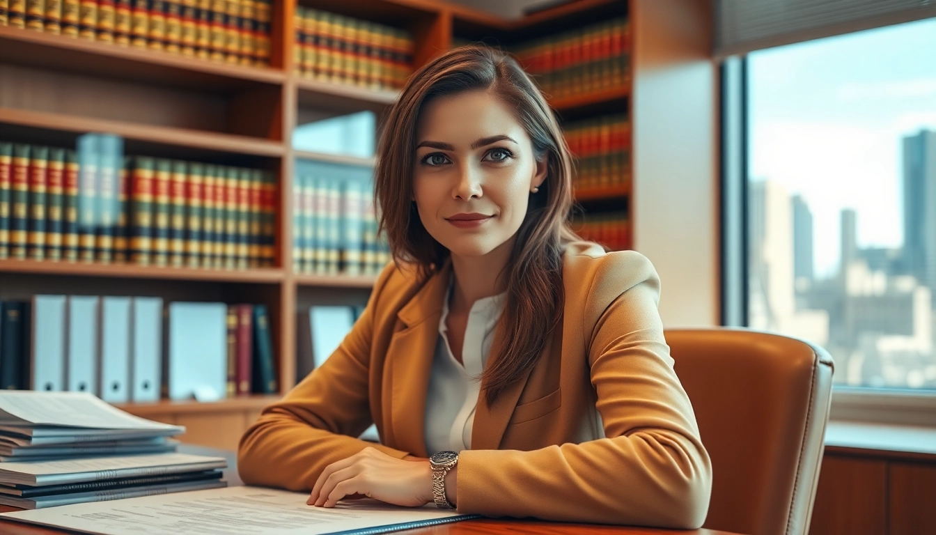 Bail application lawyer criminal cases confidently advising clients in a professional law office.