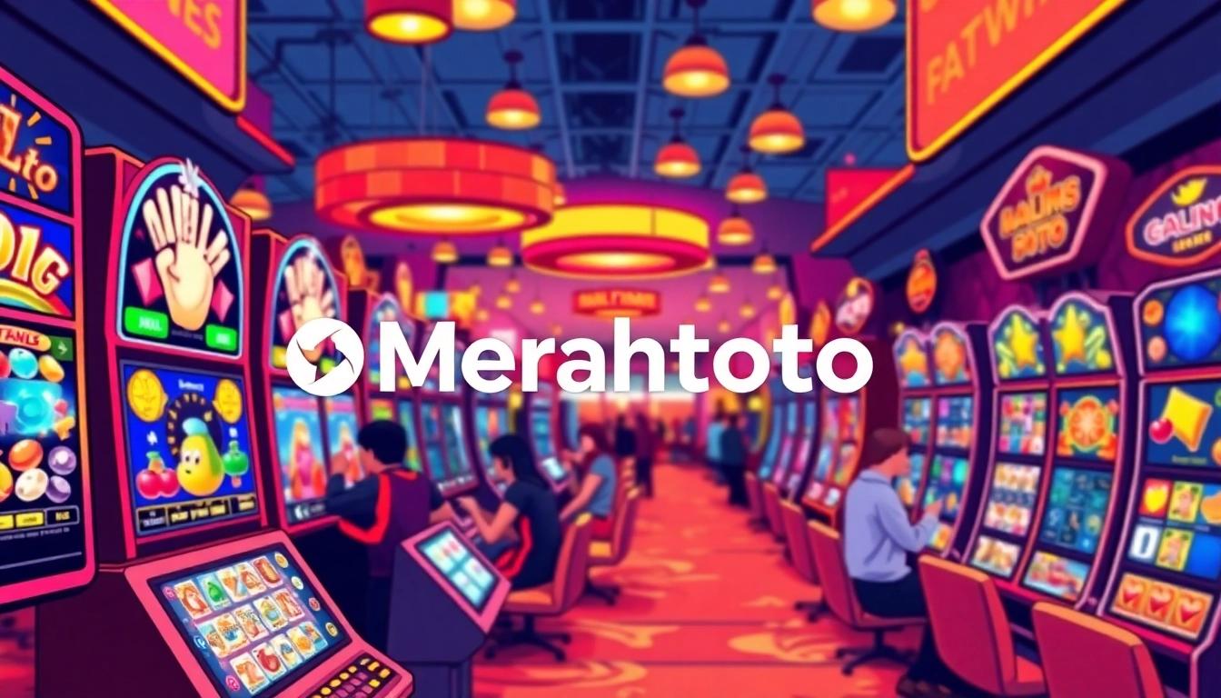 Merahtoto platform dengan berbagai pilihan game slot menarik dan tampilan menarik.