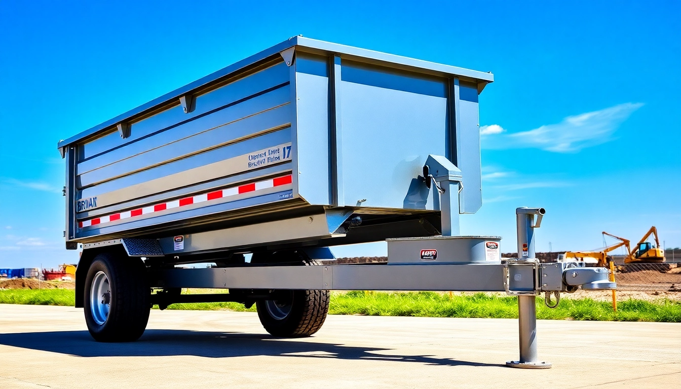Bri-Mar trailers for sale near me showcased in a rugged outdoor environment for potential buyers.