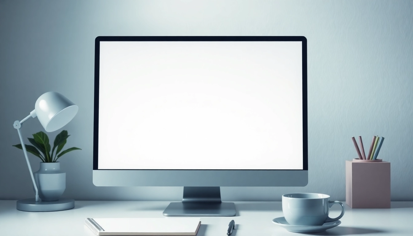 Download line電腦版下載 on a sleek computer setup with a modern workspace aesthetic.