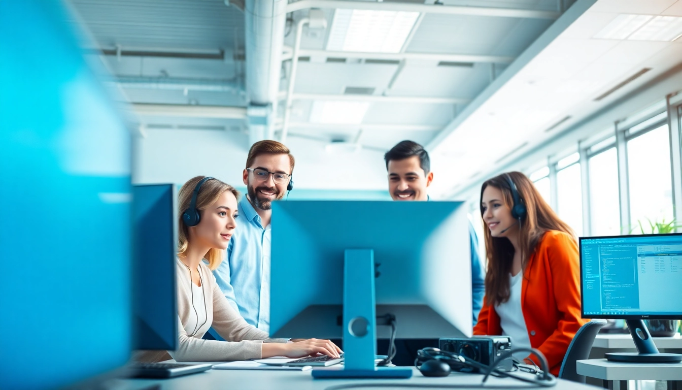 Providing expert IT support service in a collaborative office environment.