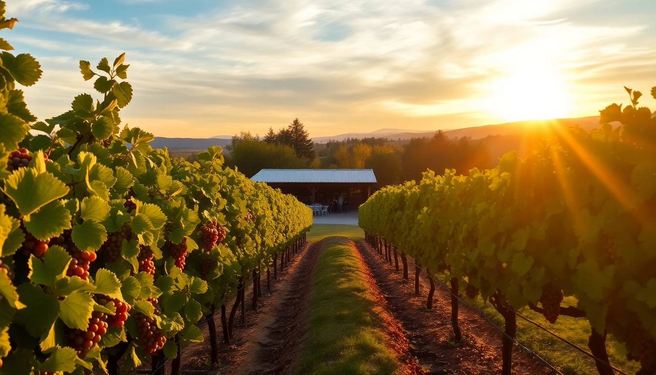 Savoring flavors at Sacramento wineries while enjoying lush vineyard views at sunset.