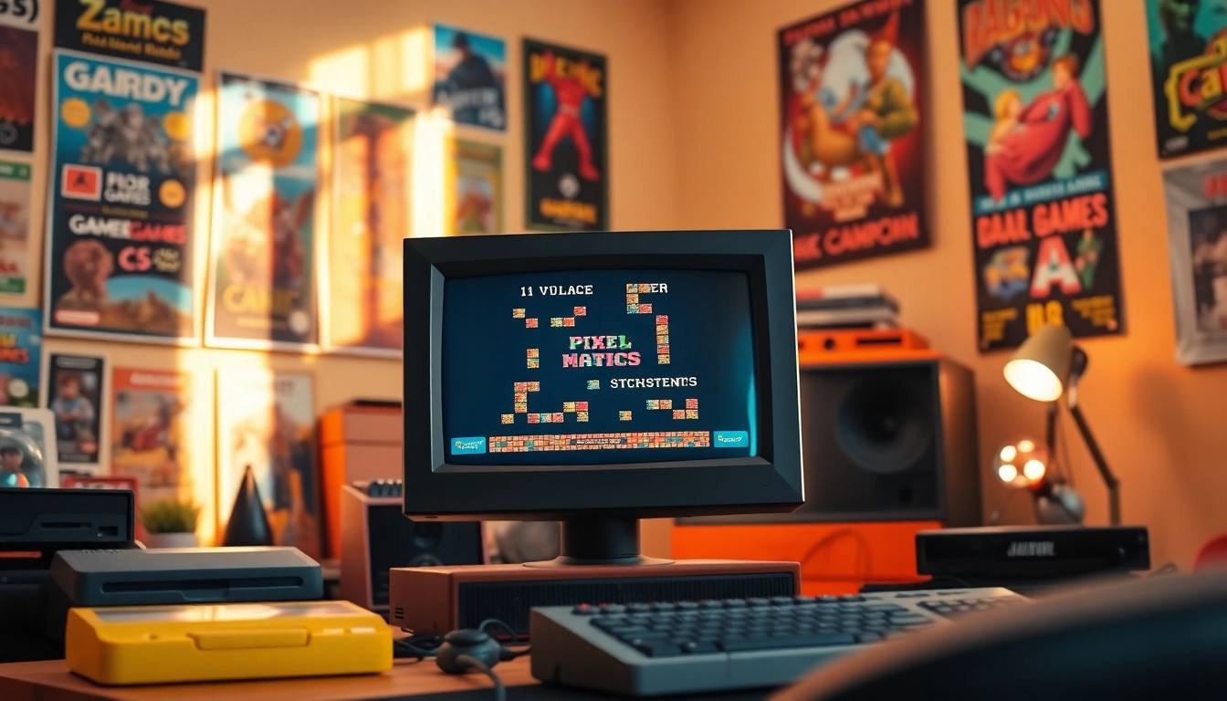 Experience nostalgia with classic dos games online on a retro computer setup.