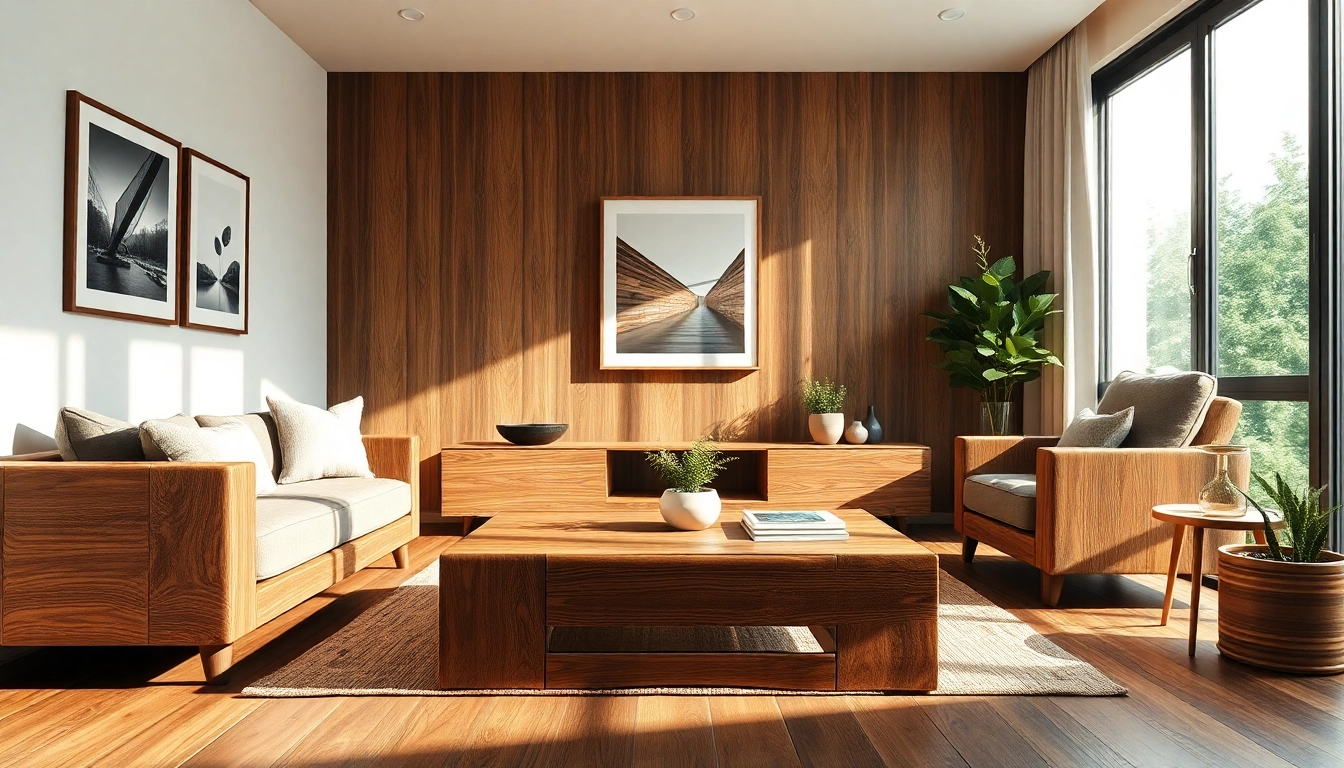 Haal inspiratie uit de Woodstyl woonblog met een sfeervolle houten interieurdecoratie.