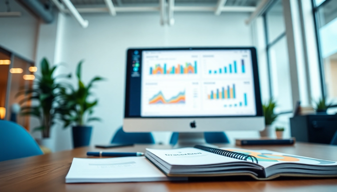 Showcasing the best funnel builder in 2025 through a dynamic digital workspace.